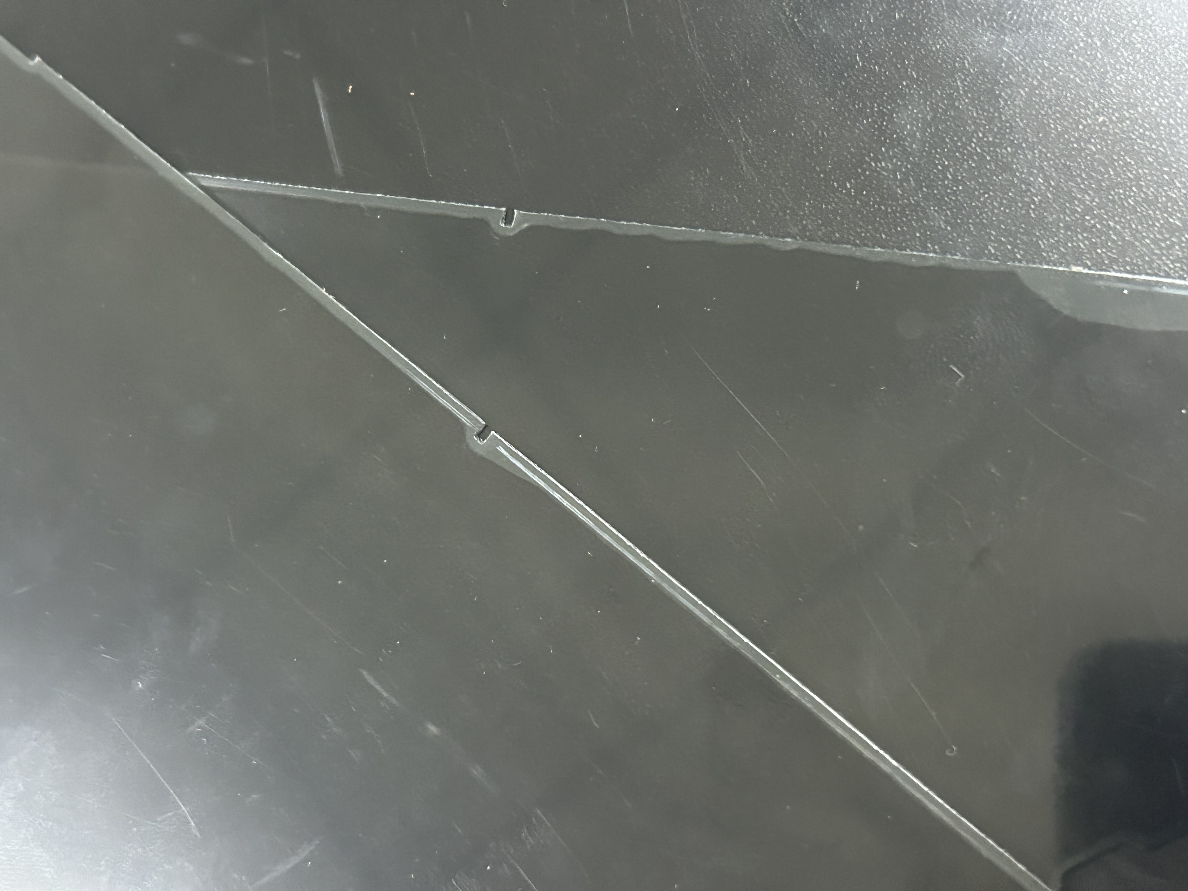 光学膜切割成品展示 - 数字切割机