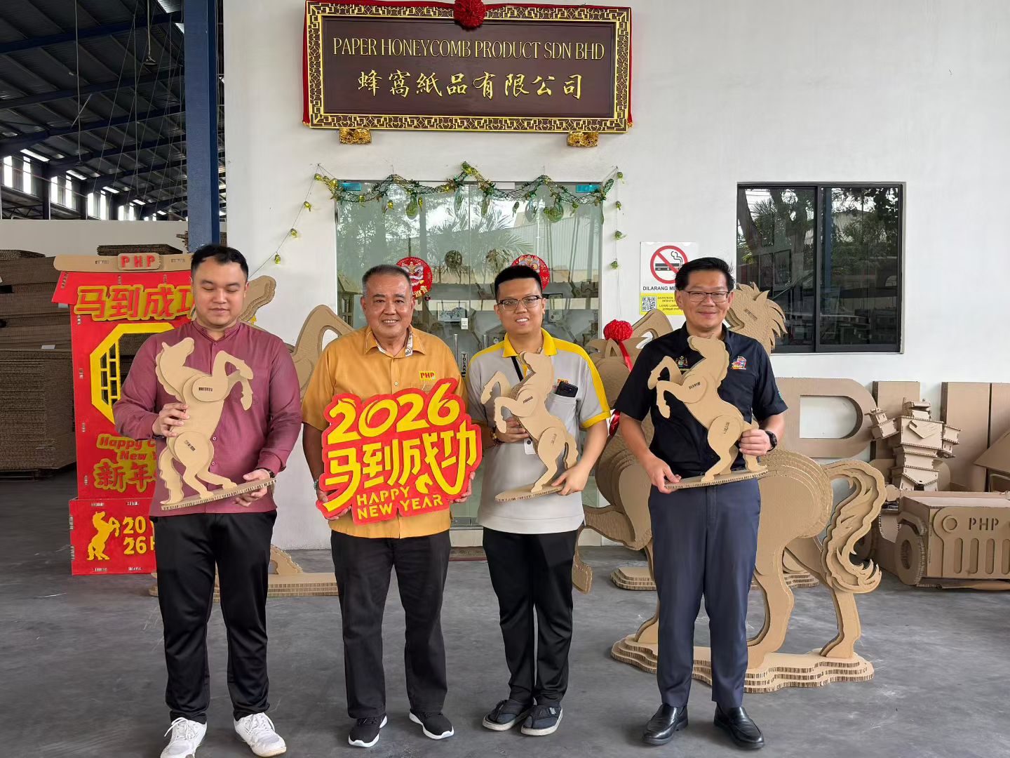 蜂窝纸板美陈装置细节